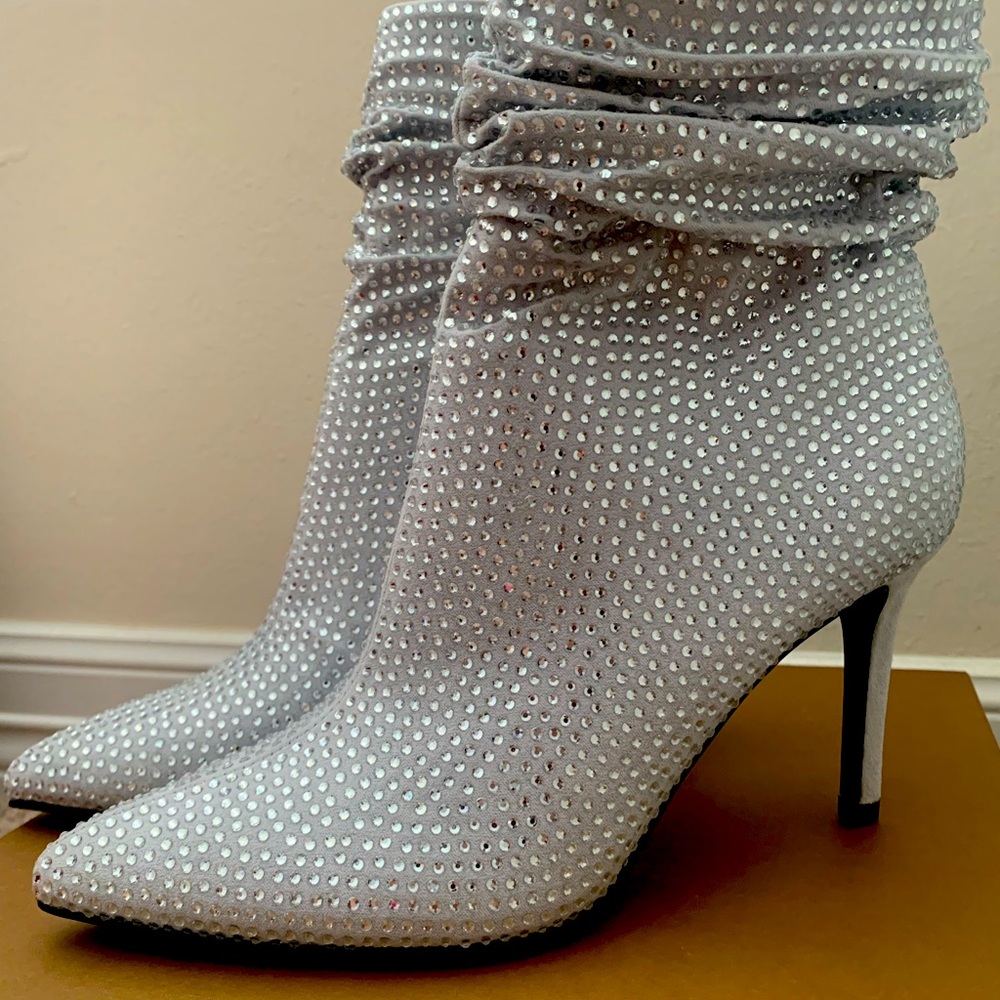 Crystal Scrunch Boots